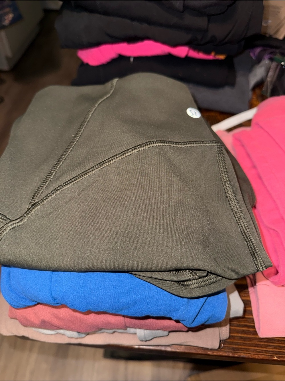 lululemon athletica Olive Green Women's Active Leggings bundle 6 pair